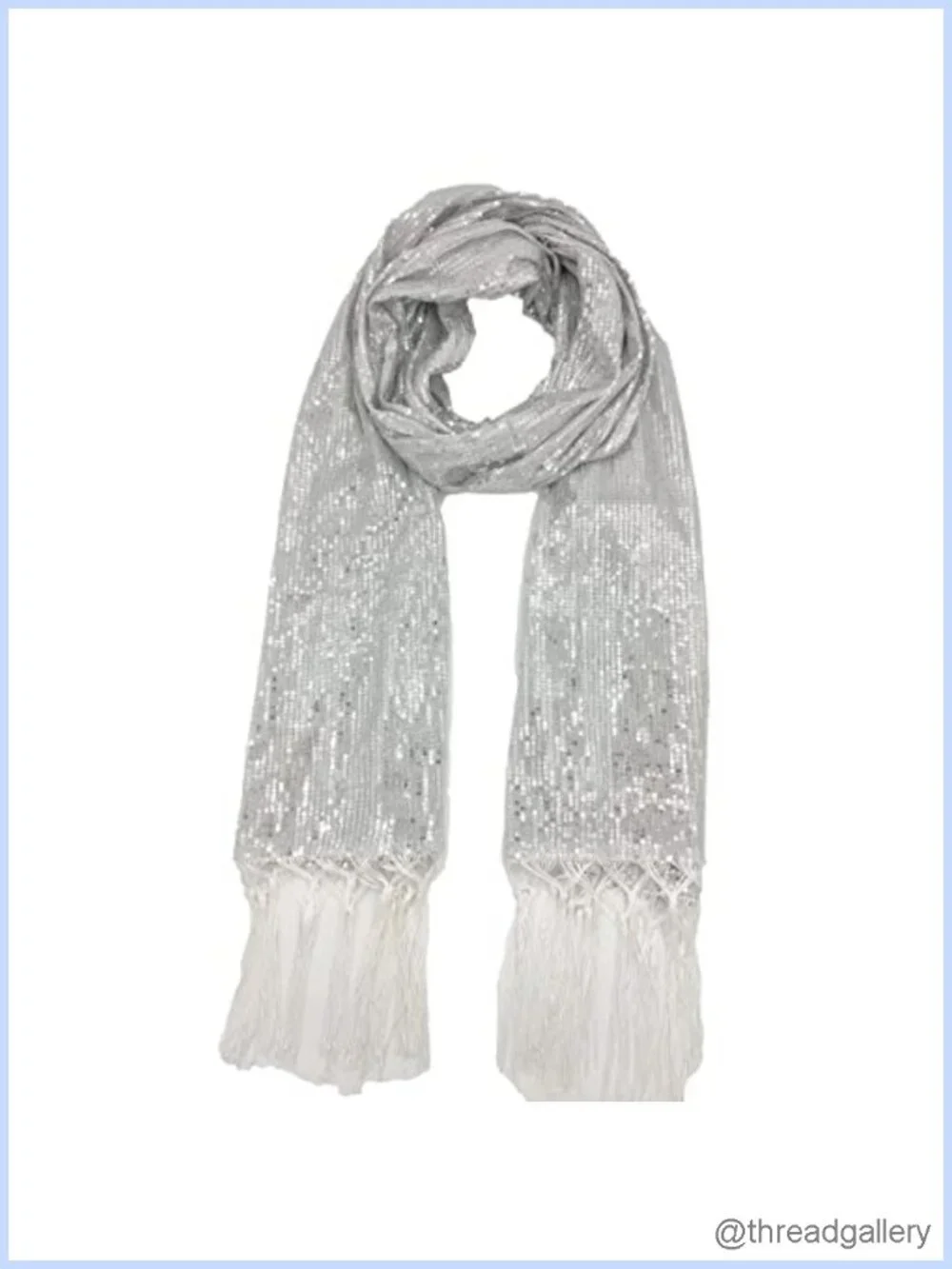 Glitter Sequin Shawl Bandana Party Wrap